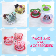Pacis, Paci Clips, and Paci Charms