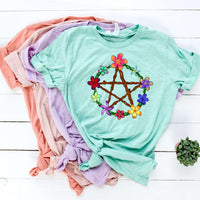 Flower Pentacle Baby Witch BB Shirt