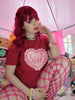 Sub Ruffle Heart Shirt