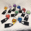 Evil Eye Deco Badge Reel/Keychain Holder (Multiple Color Options)