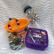 Ultimate Trick or Treat Little Box BP Set (BP Paci, Teether Bracelet, Adult Bottle, Deco Candy Bowl, and Deco Snack/Paci Holder)