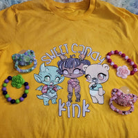 Sweet Candy Kink Logo BB Shirts (Whole Logo or Individual Characters Options)