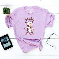 Daddy’s Lil Calf Baby Cow BB Shirt
