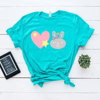 Little Love Bunny Emoji Shirt