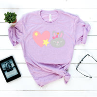 Little Love Bunny Emoji Shirt