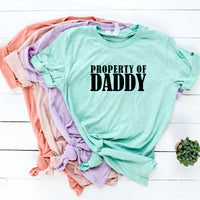 Property of Daddy / Mommy / Sir / Miss / Master / Mistress BB Shirt