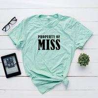 Property of Daddy / Mommy / Sir / Miss / Master / Mistress BB Shirt