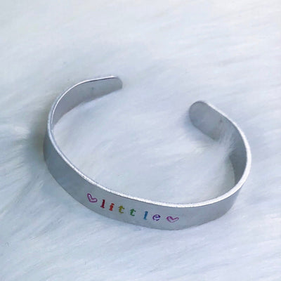 Little Confetti Aluminum Cuff Bracelet