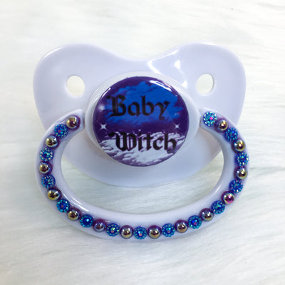Angelic Baby Witch PM Paci (Custom Options Blank to Full Deco)
