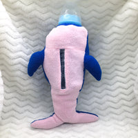 Blue Dolphin Bottle Cover and Adult Bottle Set