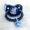 Baby Wolf Navy Blue PM Paci (Custom Options Blank to Full Deco)