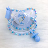 Baby Boy PM Paci (Custom Options Blank to Full Deco)