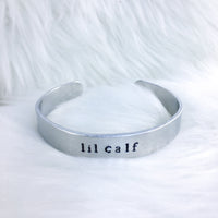 Lil Calf Bracelet, Moo Moo Paci Charm, or Set