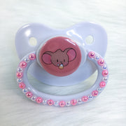 Baby Rat/Mouse with Snack PM Paci (Custom Options Blank to Full Deco)