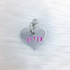 Pink Kitty Collar Tag or Bracelet Charm