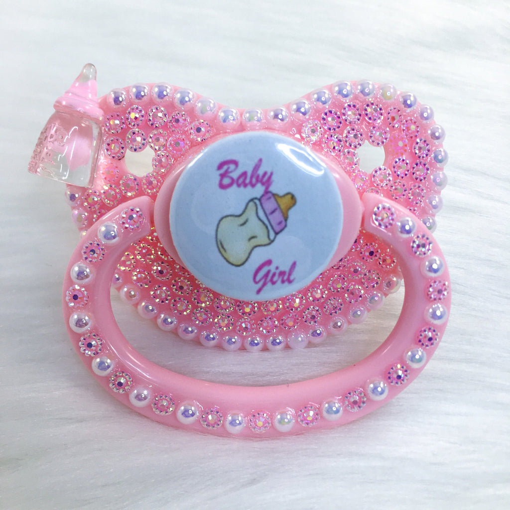 Baby Girl PM Paci (Custom Options Blank to Full Deco)