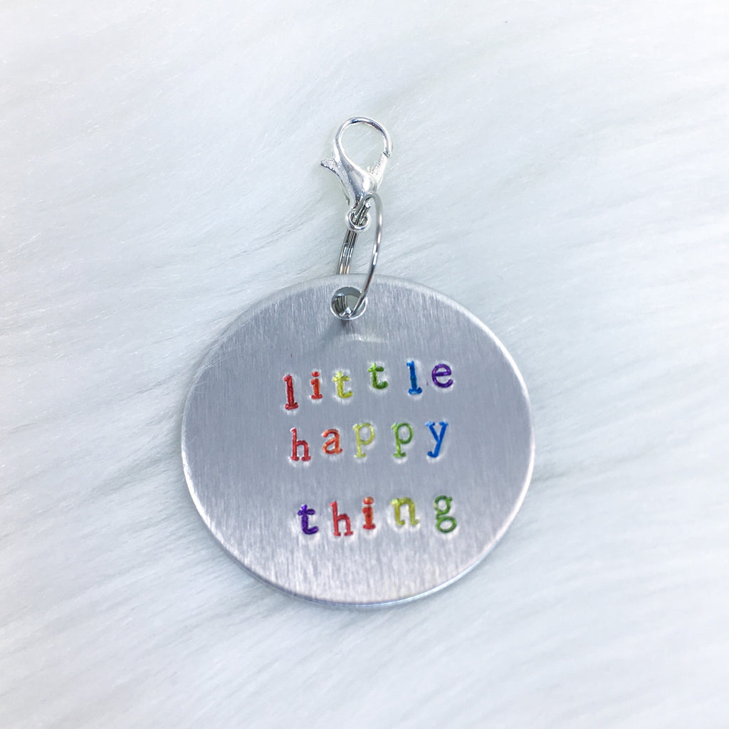 Little Happy Thing Collar Tag/Bracelet Charm