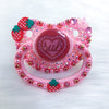 Strawberry Sub Ruffle Heart PM Paci (Custom Options Blank to Full Deco)