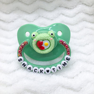 Froggie Snack Time PM Simple Paci