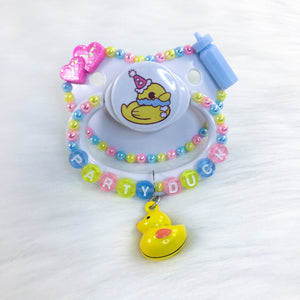 Party Duck PM Paci (Custom Options Blank to Full Deco)