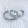 Custom Cuff Bracelet Customizable Engraving