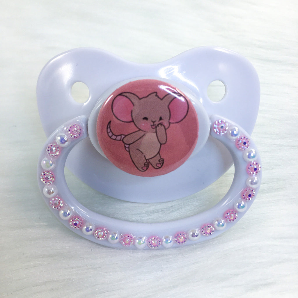 Baby Rat/Mouse PM Paci (Custom Options Blank to Full Deco)