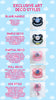 Brat Ruffle Heart Black/Pink PM Paci (Custom Options Blank to Full Deco)