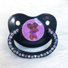 Purple Chibi Baby Girl PM Paci (Custom Options Blank to Full Deco)