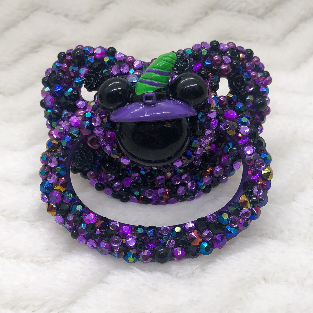 Witchy Mouse Ears Purple BP Paci