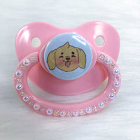 Drooly Pup PM Paci (Custom Options Blank to Full Deco)
