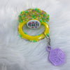 Little Confetti HC Paci with Charm