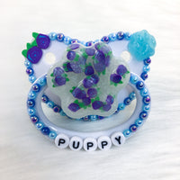 Artist Choice Partial Deco Puppy Paw Custom Paci