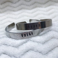 Alpha and Omega Bracelet or Set
