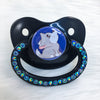 Baby Wolf Navy Blue PM Paci (Custom Options Blank to Full Deco)