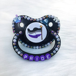 Asexual Pride Flag PM Paci (Custom Options Blank to Full Deco)