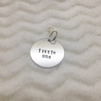 Little One Collar Tag or Bracelet Charm