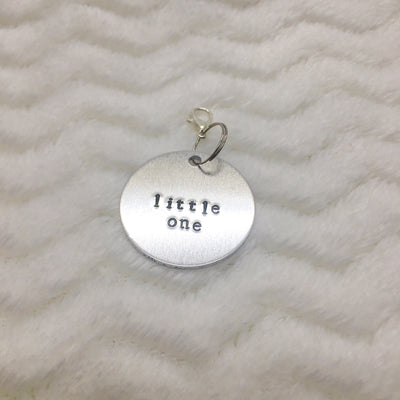 Little One Collar Tag or Bracelet Charm