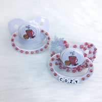 Peppermint Cookies PM Paci (Custom Options Blank to Full Deco)